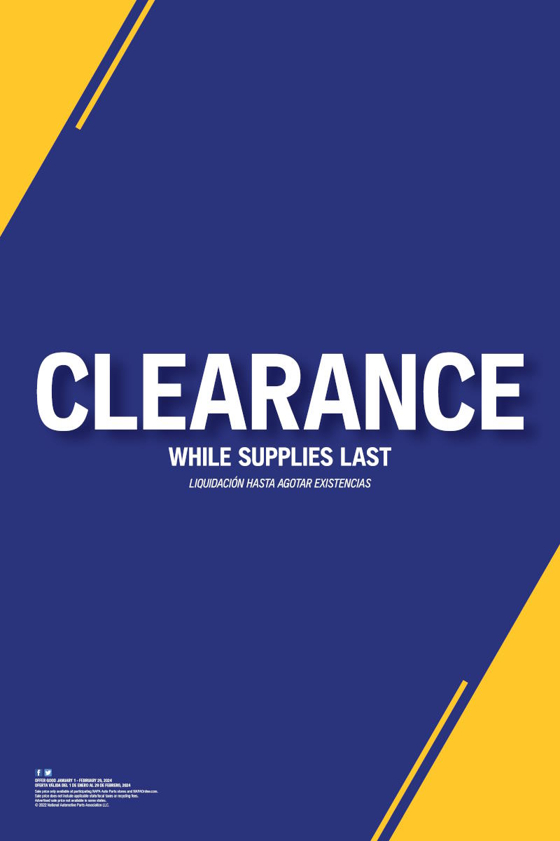 NAPA TWGW - clearance sale